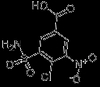 4-Chloro-3-nitro-5-sulphamoylbenzoic acid