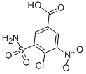 4-Chloro-3-nitro-5-sulphamoylbenzoic acid